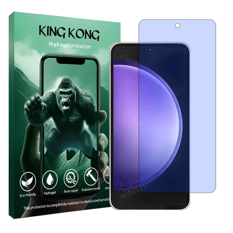 محافظ صفحه نمایش ضداشعه آبی کینگ کونگ مدل Tough مناسب برای گوشی موبایل سامسونگ Galaxy S23 FE محافظ صفحه نمایش ضداشعه آبی کینگ کونگ مدل Tough مناسب برای گوشی موبایل سامسونگ Galaxy S23 FE