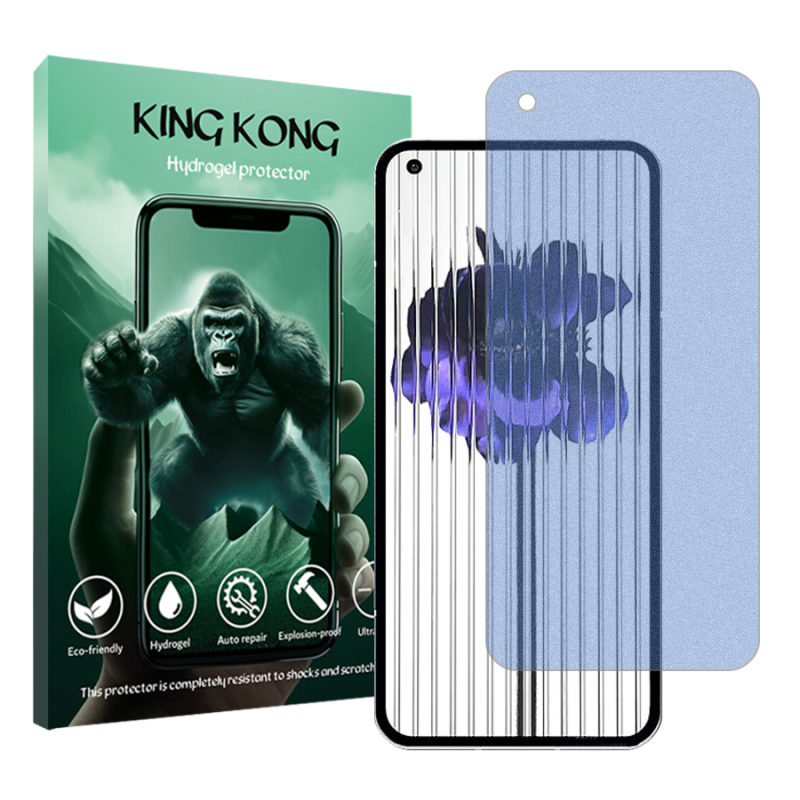 محافظ صفحه نمایش مات آنتی بلو کینگ کونگ مدل Tough مناسب برای گوشی موبایل ناتینگ Phone 1 محافظ صفحه نمایش مات آنتی بلو کینگ کونگ مدل Tough مناسب برای گوشی موبایل ناتینگ Phone 1