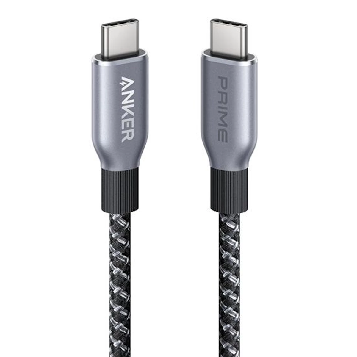 کابل دو سر تایپ سی انکر مدل A88E2 طول 0.9 متر-خاکستری کابل دو سر تایپ سی انکر مدل A88E2 طول 0.9 متر-خاکستری