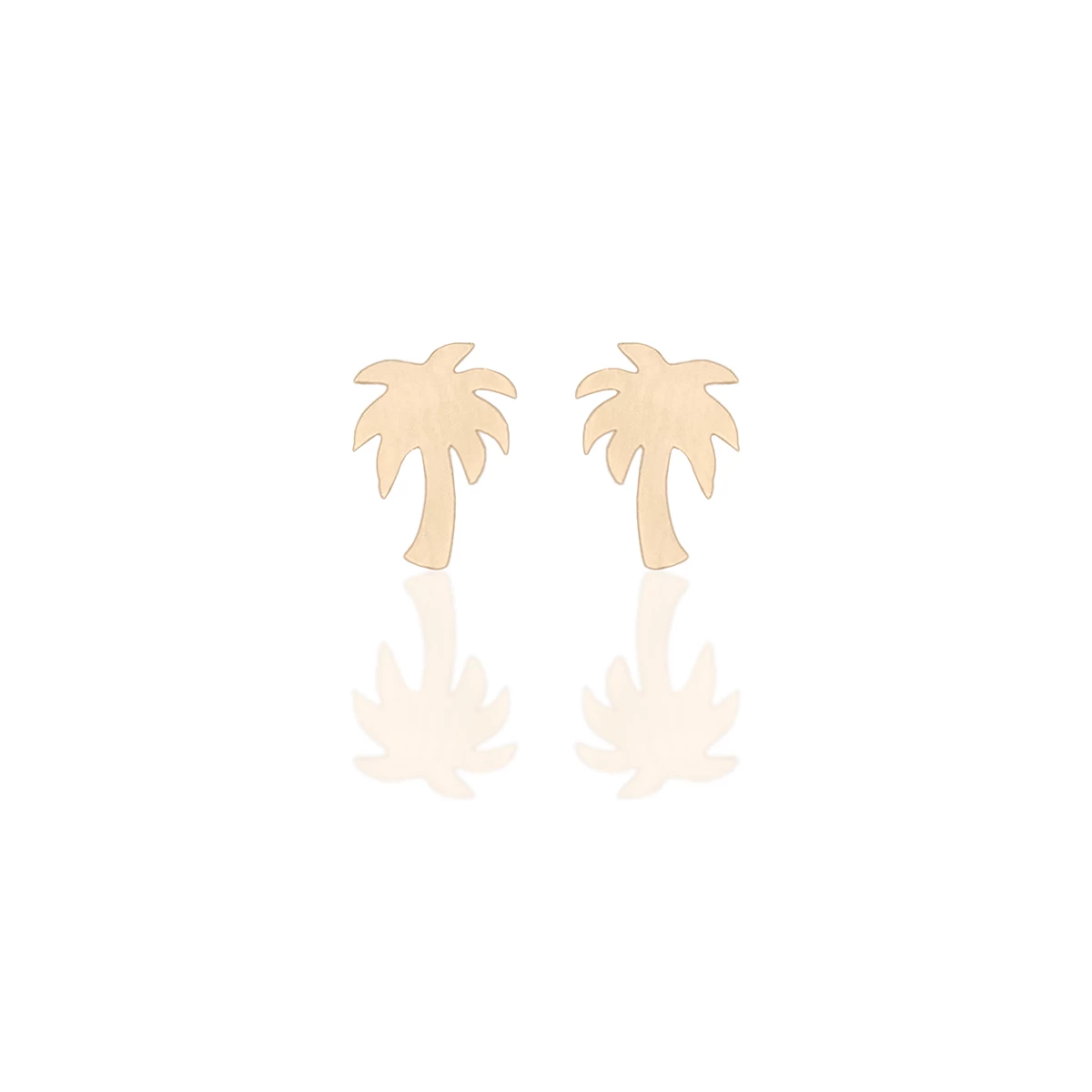 گوشواره طلا زنانه طرح نخل-360 گوشواره طلا زنانه طرح نخل-360