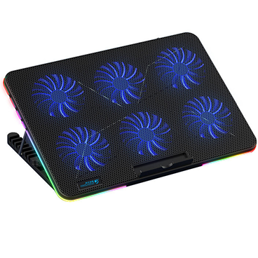 پایه خنک کننده لپ تاپ کول کلد مدل F5-مشکی پایه خنک کننده لپ تاپ کول کلد مدل F5-مشکی