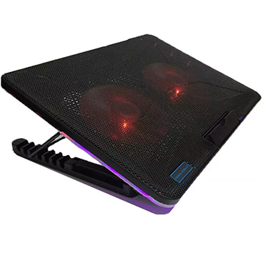 پایه خنک کننده لپ تاپ کول کلد مدل F5-1-مشکی پایه خنک کننده لپ تاپ کول کلد مدل F5-1-مشکی