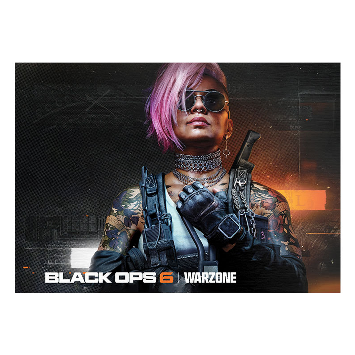 متال پوستر مستر پیکد طرح کال اف دوتی Call of Duty کد PCD-MB1178