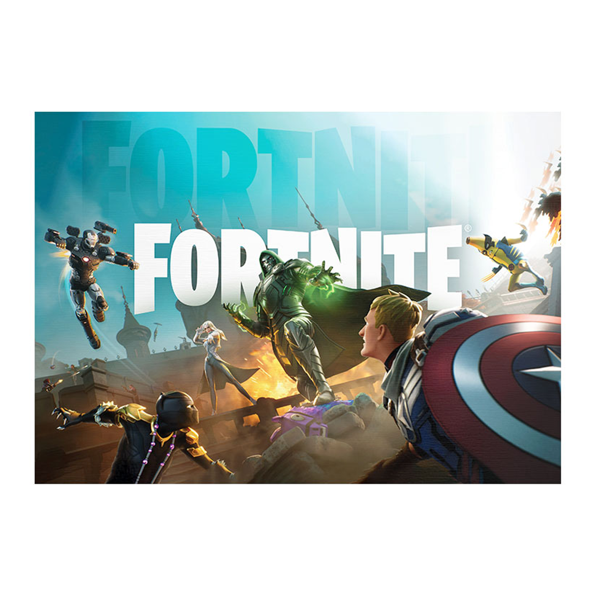 متال پوستر مستر پیکد طرح فورتنایت Fortnite کد PCD-MB1175