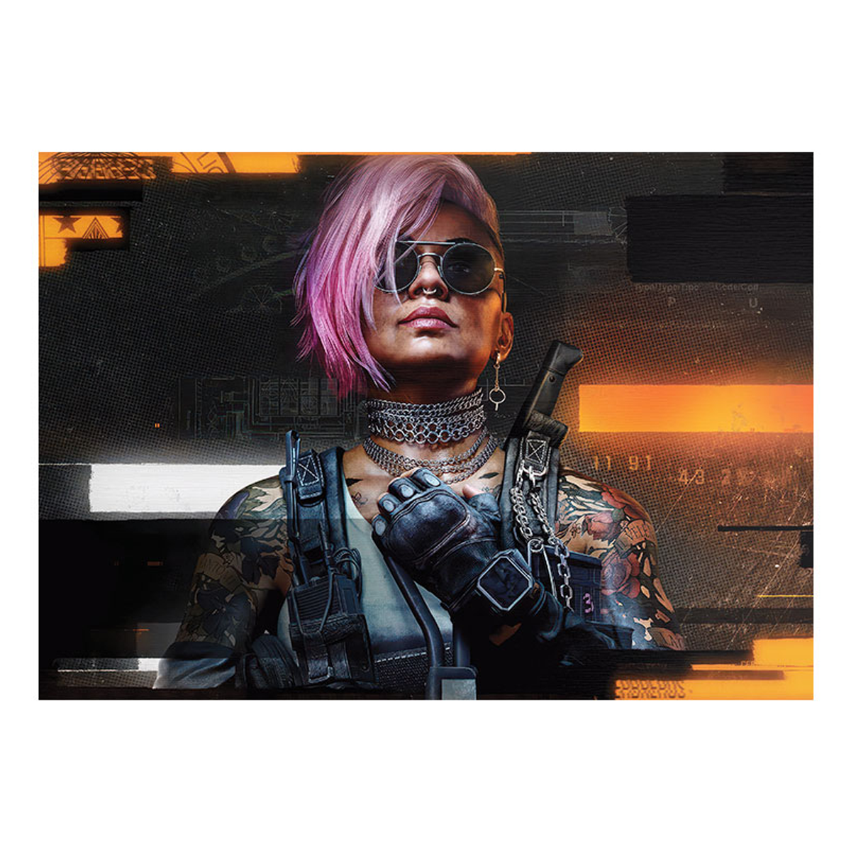 متال پوستر مستر پیکد طرح کال اف دوتی Call of Duty کد PCD-MB1180