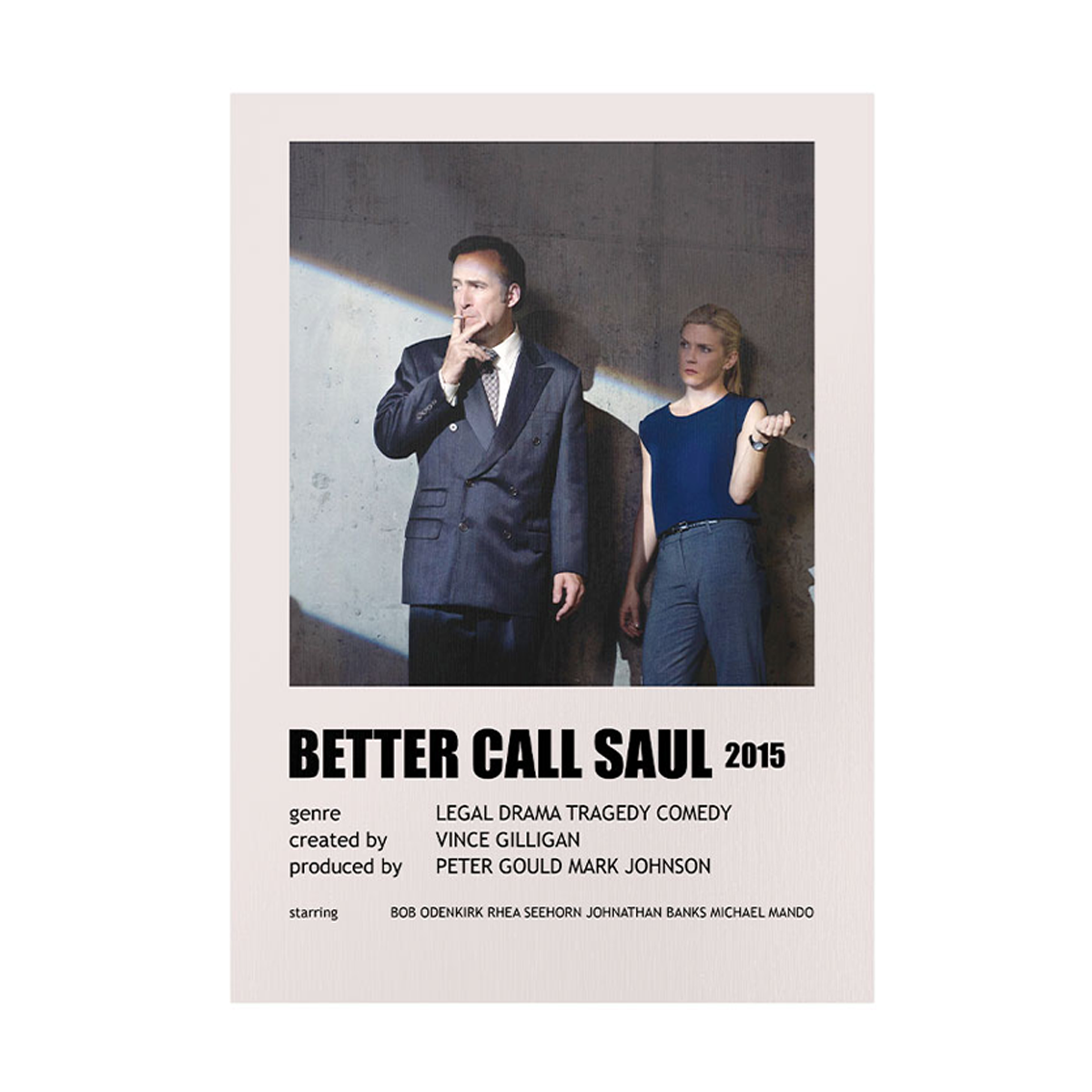 متال پوستر مستر پیکد طرح Better call saul کد PCD-MB1164