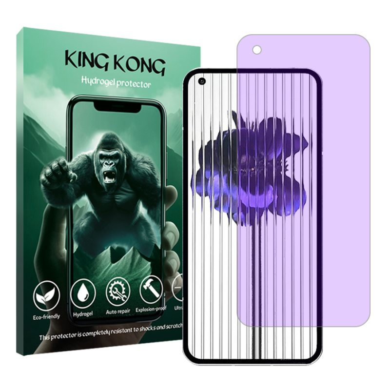 محافظ صفحه نمایش آنتی پرپل کینگ کونگ مدل Tough مناسب برای گوشی موبایل ناتینگ Phone 1 محافظ صفحه نمایش آنتی پرپل کینگ کونگ مدل Tough مناسب برای گوشی موبایل ناتینگ Phone 1