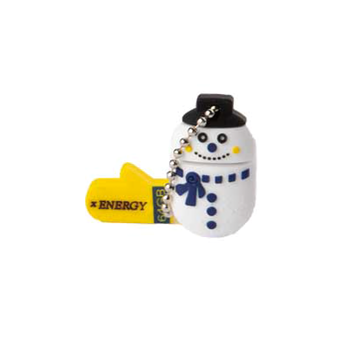 فلش مموری ایکس انرژی مدل SNOWMAN USB 3.2 ظرفیت 64 گیگابایت-زرد فلش مموری ایکس انرژی مدل SNOWMAN USB 3.2 ظرفیت 64 گیگابایت-زرد