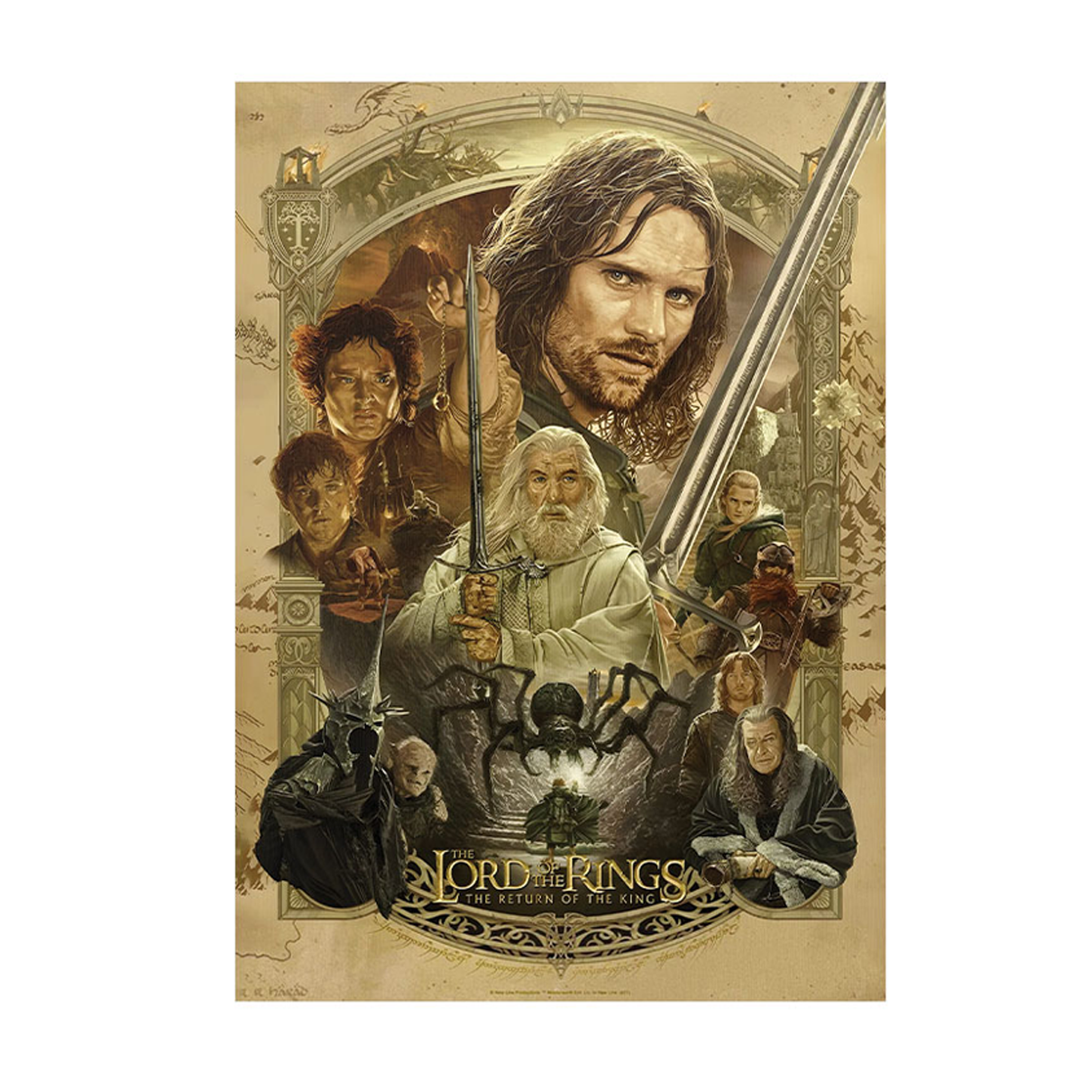 متال پوستر مستر پیکد طرح Game of Thrones کد PCD-MB1165