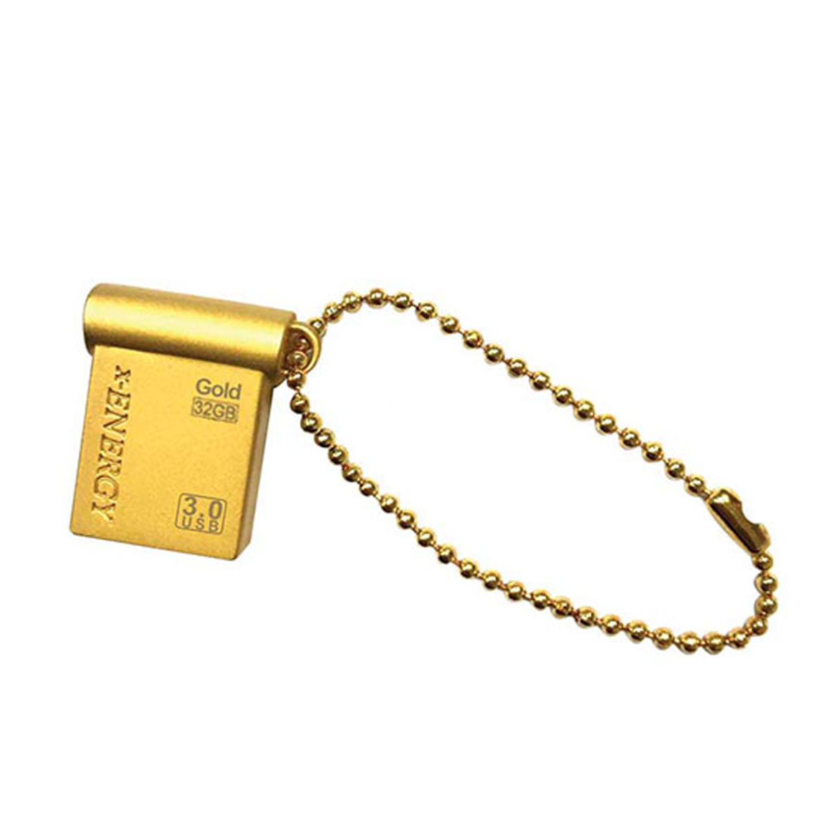 فلش مموری ایکس انرژی مدل Gold USB 3.0 ظرفیت 32 گیگابایت-طلایی فلش مموری ایکس انرژی مدل Gold USB 3.0 ظرفیت 32 گیگابایت-طلایی