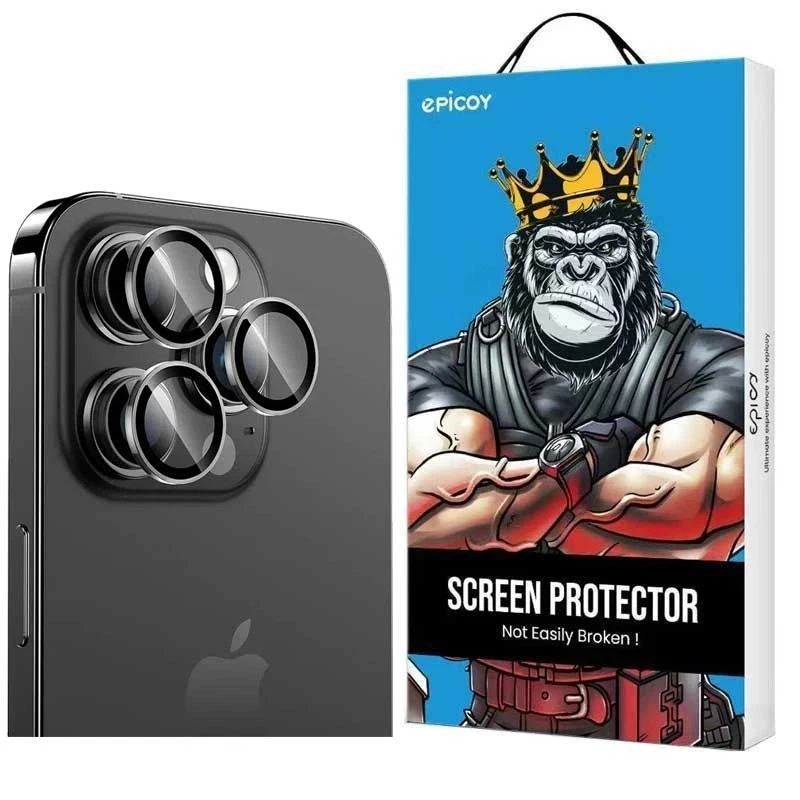 محافظ لنز دوربین گوشی اپل iPhone 16 Pro Max اپیکوی مدل Chelipa-مشکی مات محافظ لنز دوربین گوشی اپل iPhone 16 Pro Max اپیکوی مدل Chelipa-مشکی مات