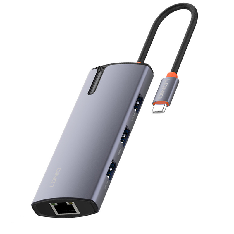 هاب 6 پورت USB-C الدنیو مدل DS-16U هاب 6 پورت USB-C الدنیو مدل DS-16U