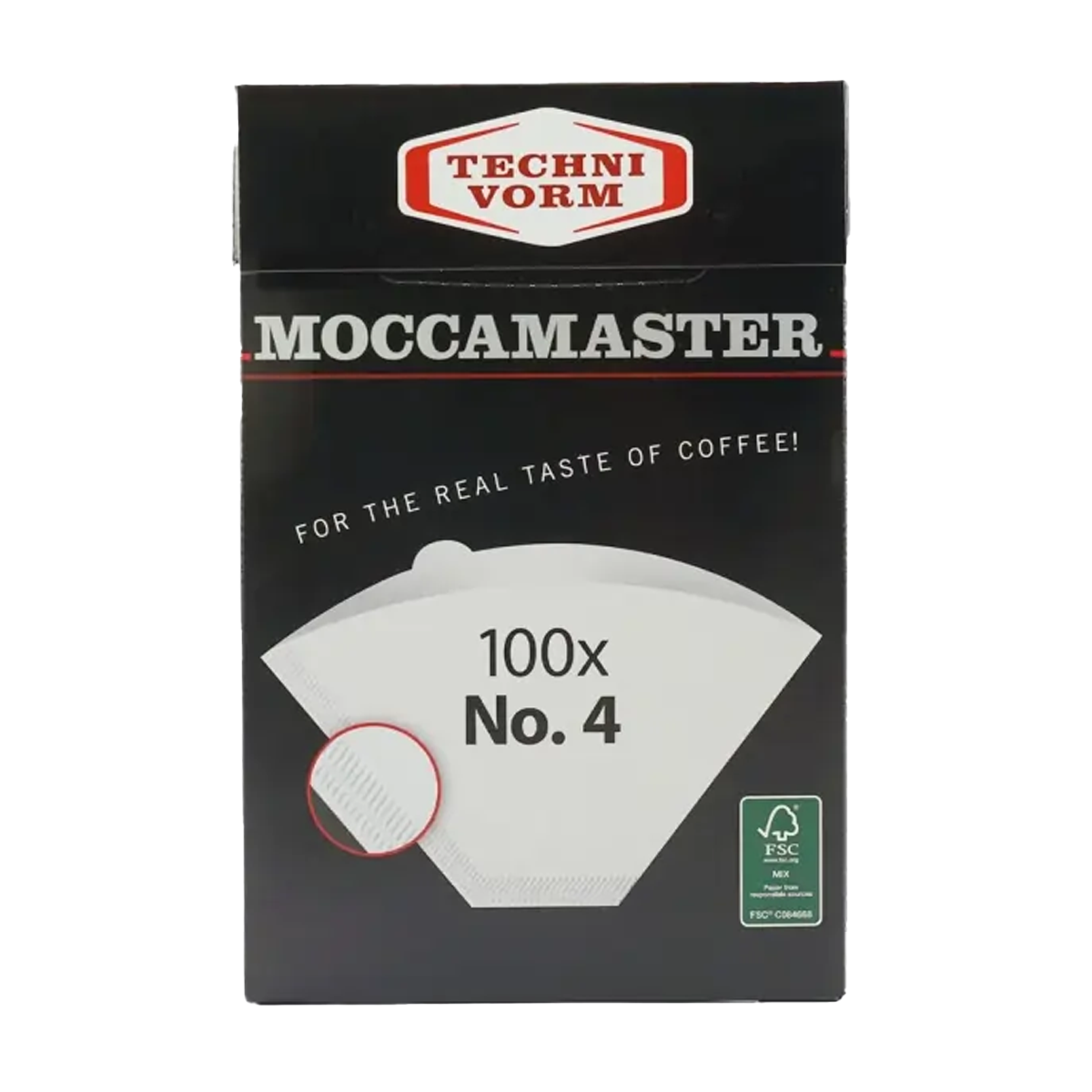 فیلتر کاغذی دستگاه موکامستر سایز 4 تعداد 100 تایی فیلتر کاغذی دستگاه موکامستر سایز 4 تعداد 100 تایی