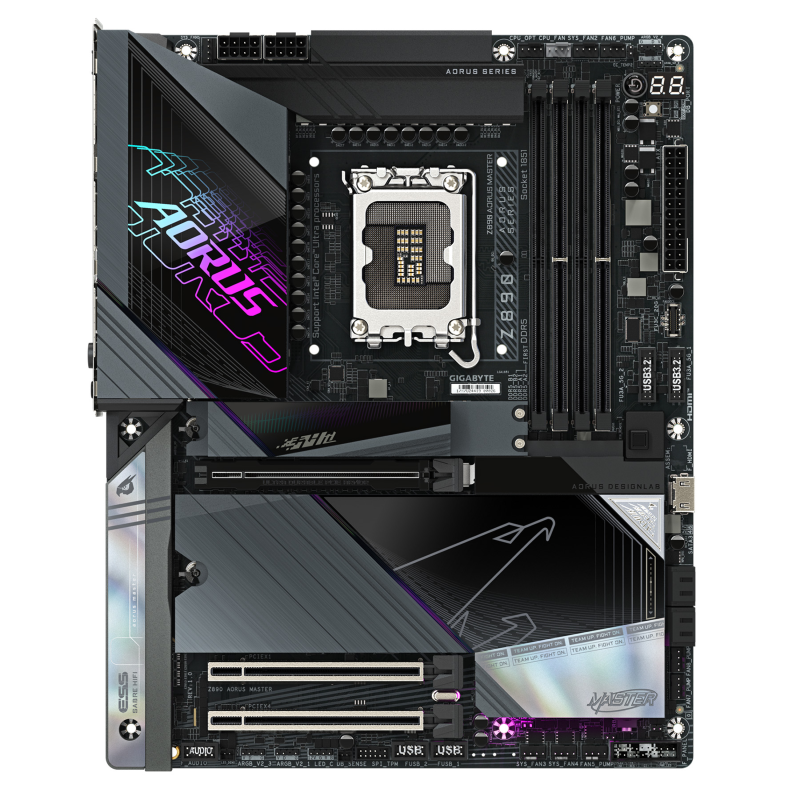 مادربرد گیگابایت مدل Z890 AORUS MASTER  مادربرد گیگابایت مدل Z890 AORUS MASTER