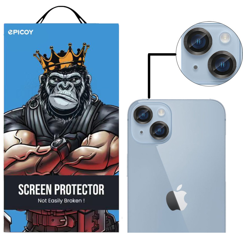 محافظ لنز دوربین گوشی اپل iPhone 14 / 14 Plus اپیکوی مدل HD-ColorLenz -سرمهای محافظ لنز دوربین گوشی اپل iPhone 14 / 14 Plus اپیکوی مدل HD-ColorLenz -سرمهای