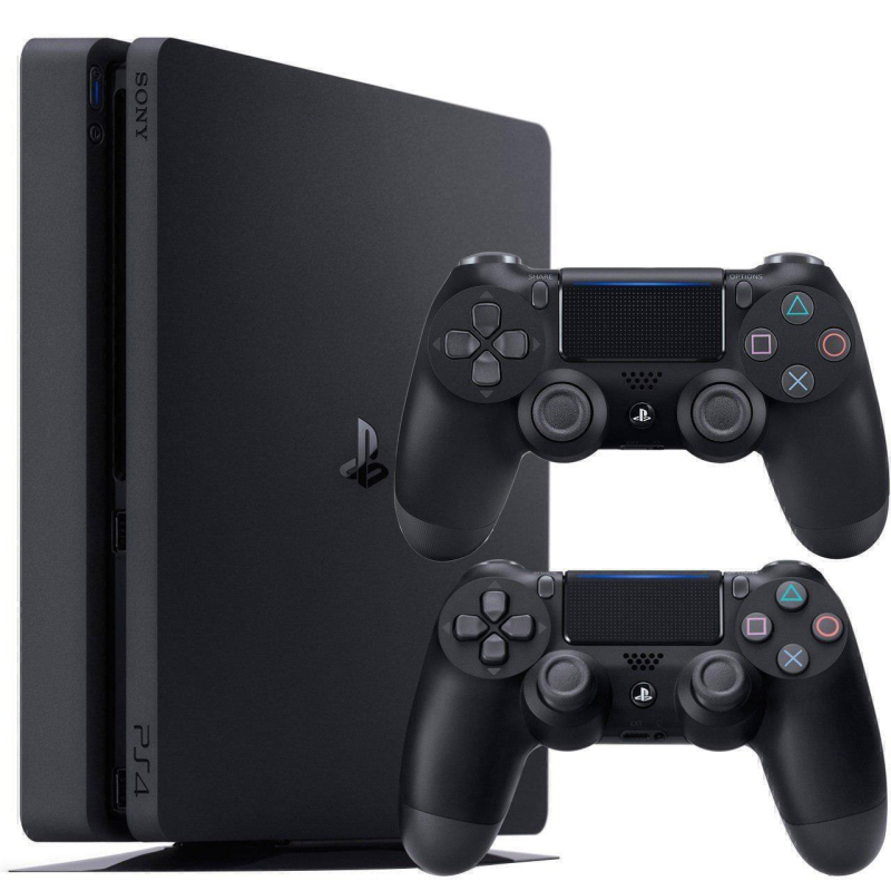 کنسول بازی سونی مدل Playstation 4 Slim کد Region 2 CUH-2200A ظرفیت 500 گیگابایت به همراه دسته اضافه کنسول بازی سونی مدل Playstation 4 Slim کد Region 2 CUH-2200A ظرفیت 500 گیگابایت به همراه دسته اضافه