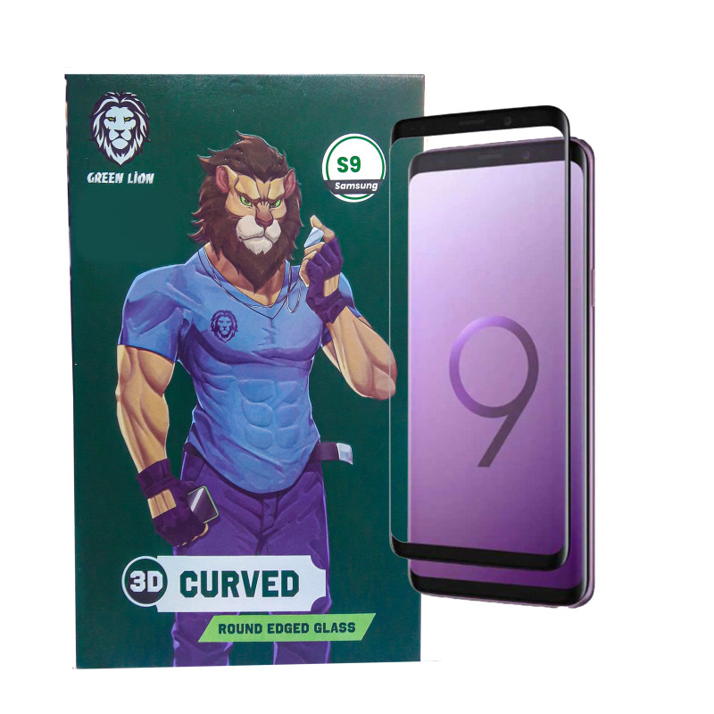 گلس گوشی سامسونگ Galaxy S9 گرین مدل 3D-Curved گلس گوشی سامسونگ Galaxy S9 گرین مدل 3D-Curved