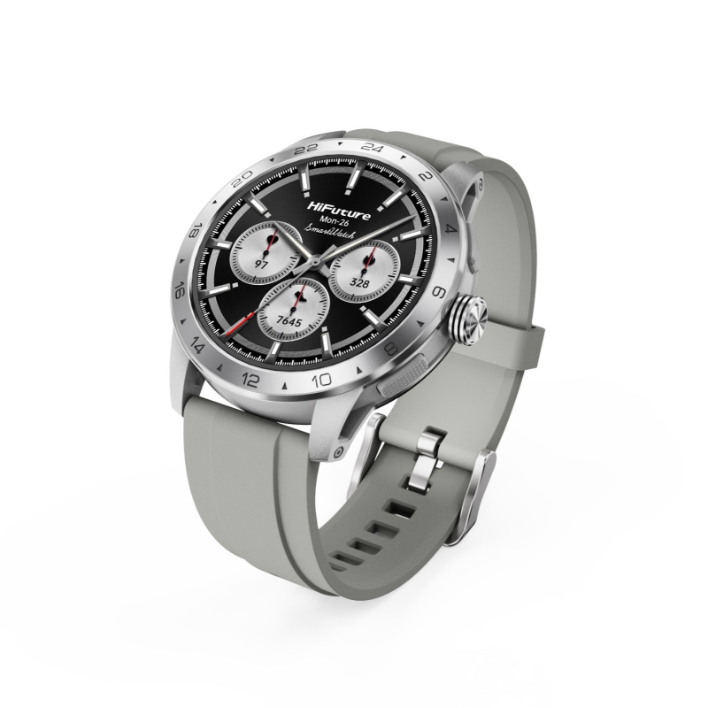 ساعت هوشمند 1.39اینچ هایفیوچر مدل flex2 با بند سیلیکون 