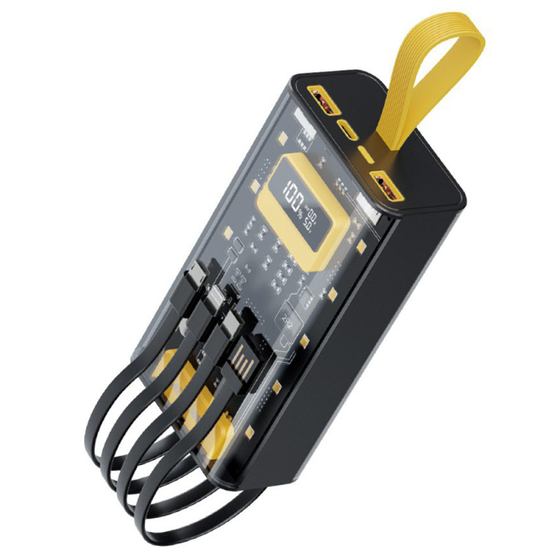 پاور بانک 20 وات گرین لاین مدل Transparent Pro ظرفیت 20000 میلی آمپر ساعت پاور بانک 20 وات گرین لاین مدل Transparent Pro ظرفیت 20000 میلی آمپر ساعت