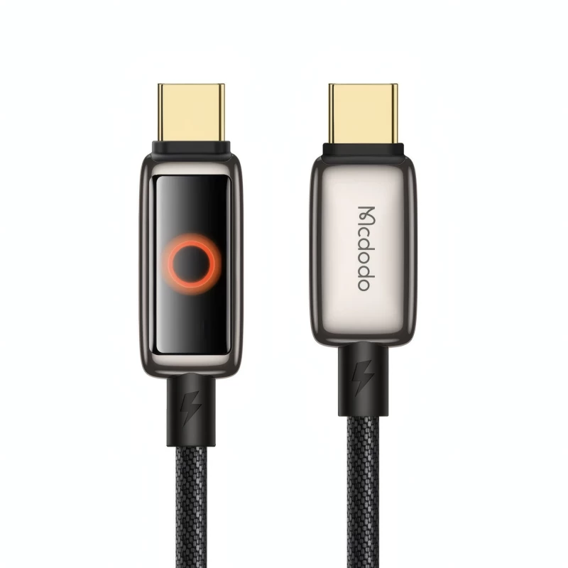 کابل دوسر USB-C مک دودو مدل CA-668 طول 1.2 متر-مشکی کابل دوسر USB-C مک دودو مدل CA-668 طول 1.2 متر-مشکی
