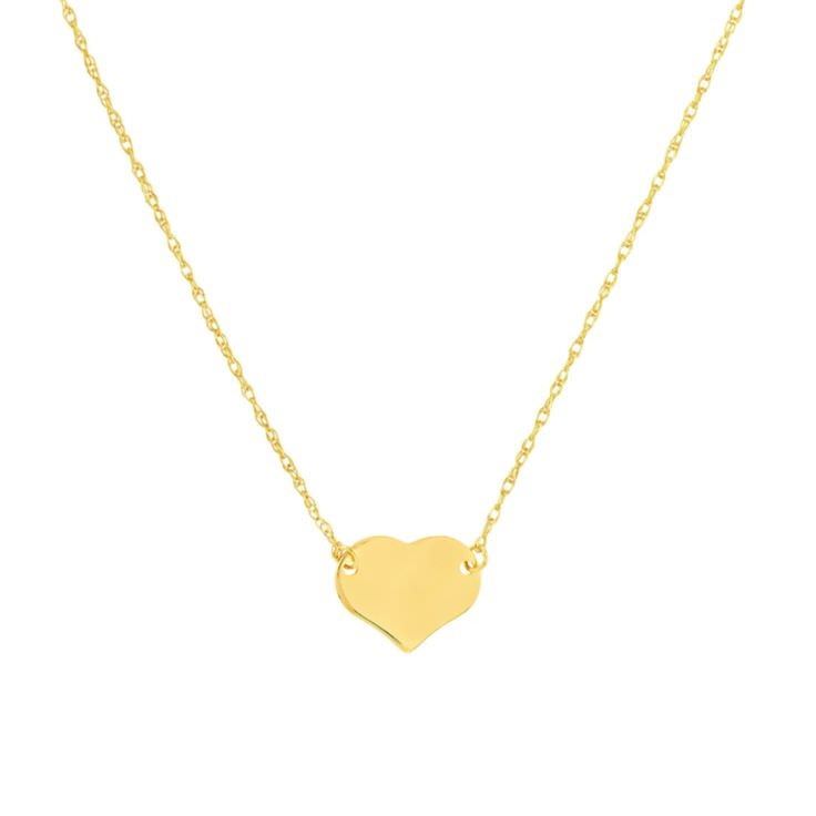 گردنبند طلا 18عیار زنانه طرح بیبی قلب گردنبند طلا 18عیار زنانه طرح بیبی قلب