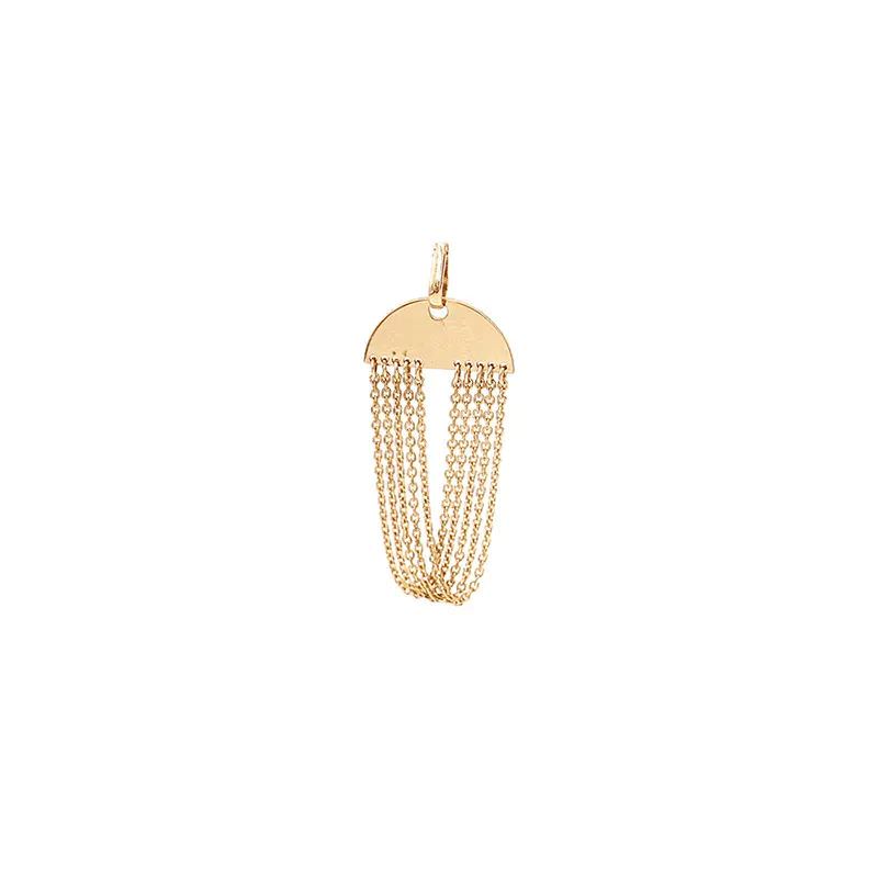 گردنبند طلا 18عیار طرح الیزابت گردنبند طلا 18عیار طرح الیزابت