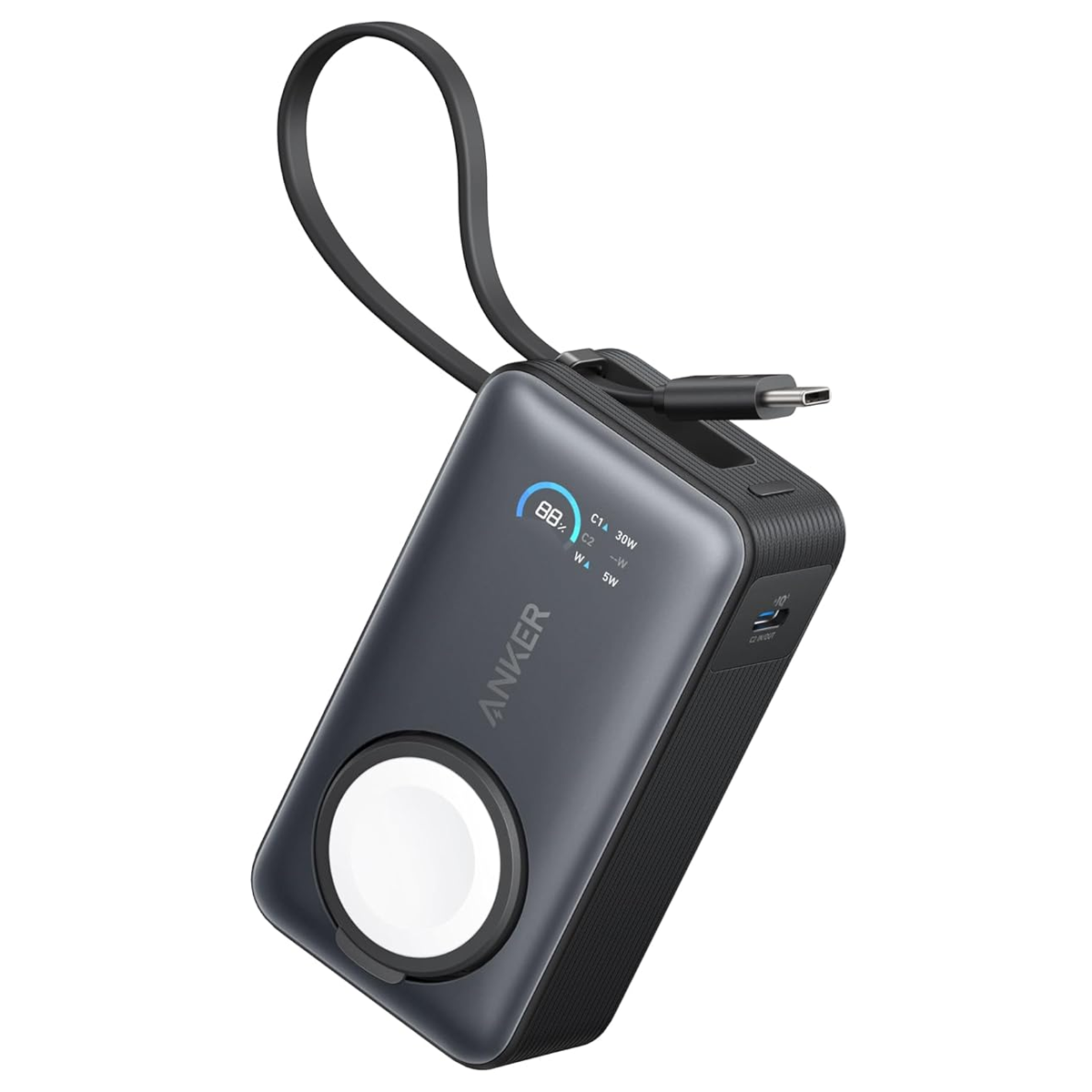 پاوربانک انکر مدل A1657 ظرفیت 10000 میلی آمپر ساعت پاوربانک انکر مدل A1657 ظرفیت 10000 میلی آمپر ساعت