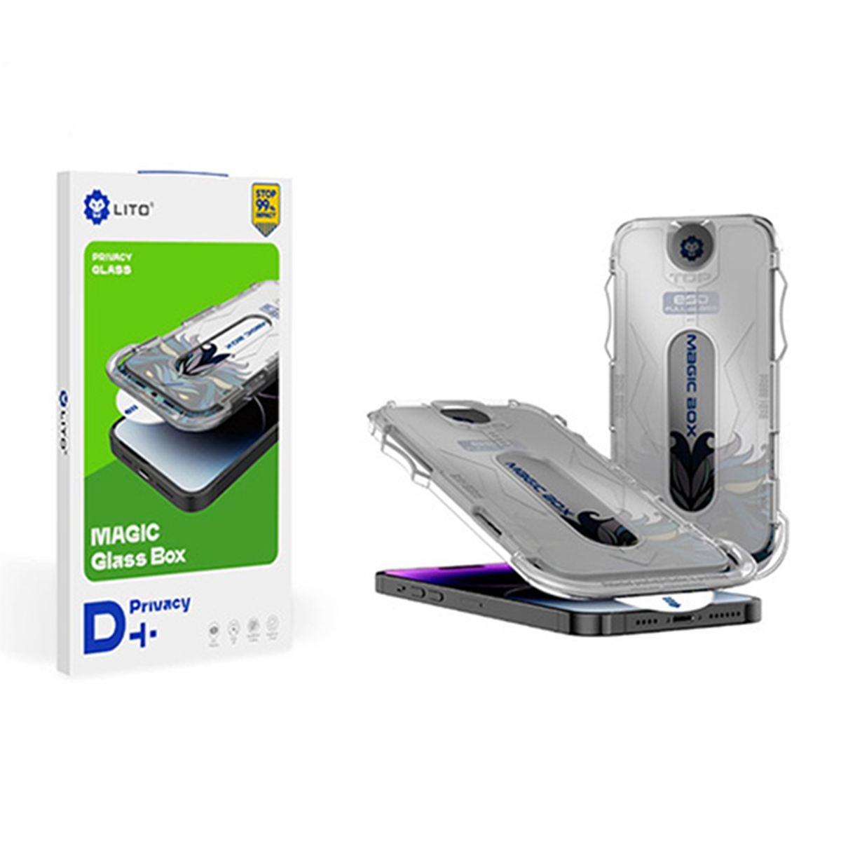 گلس گوشی آیفون 16 Pro Max لیتوو مدل D+-بی رنگ گلس گوشی آیفون 16 Pro Max لیتوو مدل D+-بی رنگ