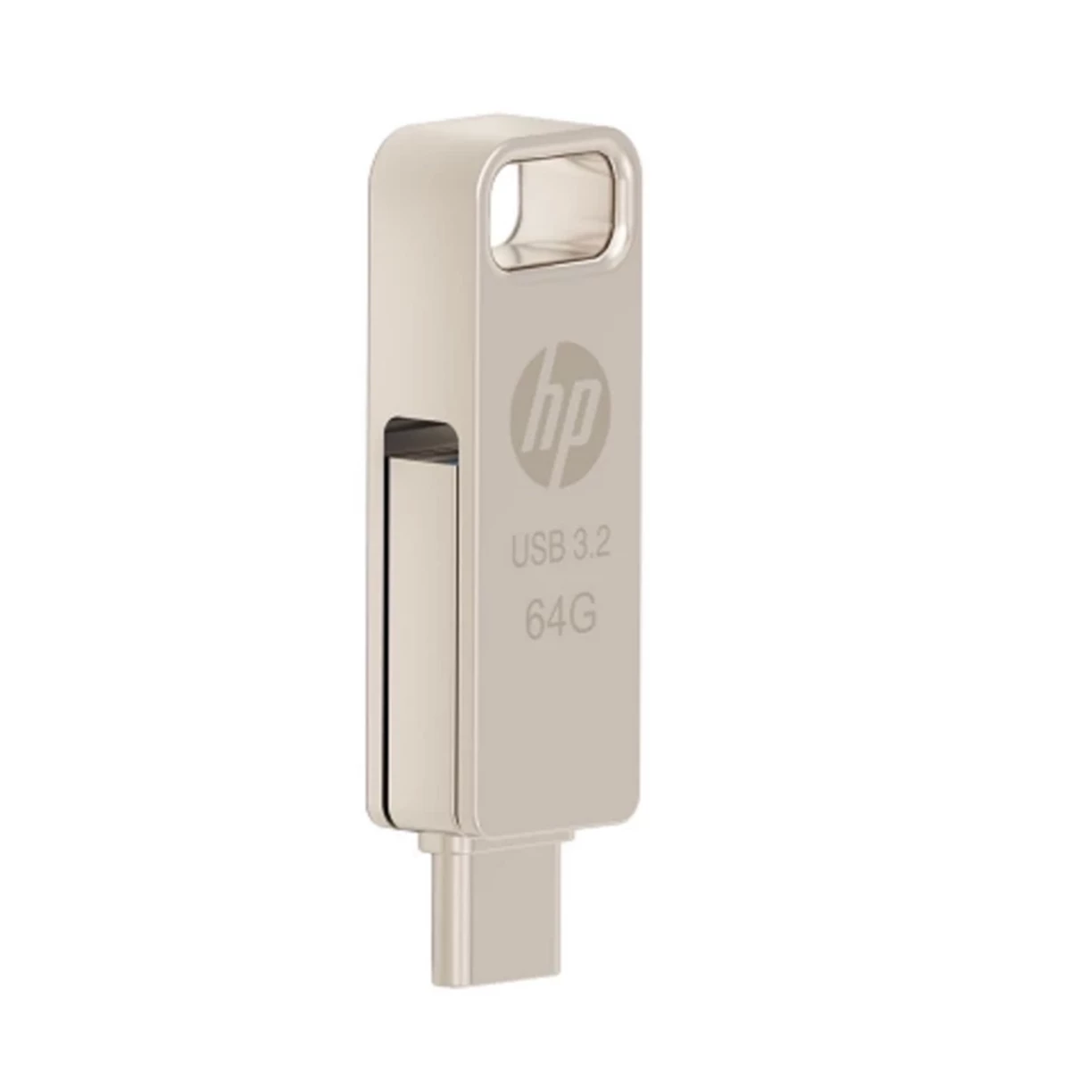 فلش مموری اچ پی USB ۳.۲ مدل x206c ظرفیت 64 گیگابایت-نقرهای فلش مموری اچ پی USB ۳.۲ مدل x206c ظرفیت 64 گیگابایت-نقرهای