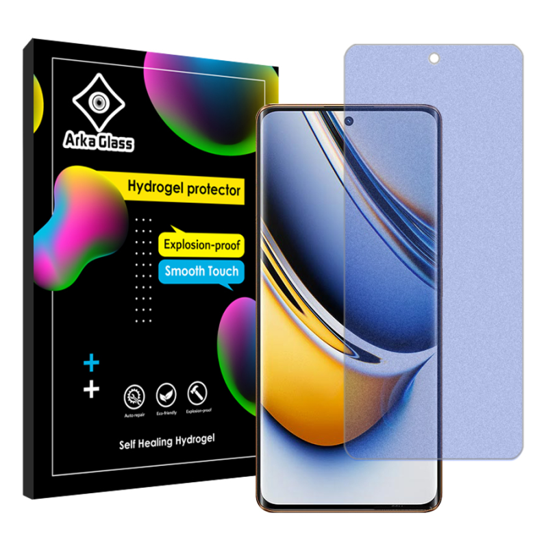 محافظ صفحه نمایش مات ضد اشعه آبی آرکا گلس مدل Tough مناسب برای گوشی موبایل ریلمی 11 Pro Plus محافظ صفحه نمایش مات ضد اشعه آبی آرکا گلس مدل Tough مناسب برای گوشی موبایل ریلمی 11 Pro Plus