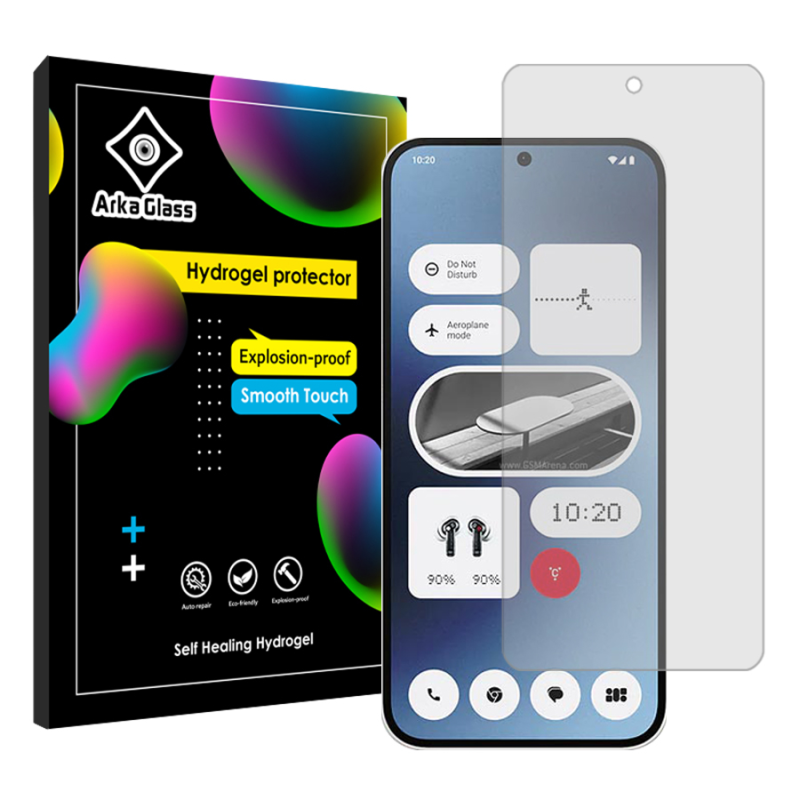 محافظ صفحه نمایش شفاف آرکا گلس مدل Tough مناسب برای گوشی موبایل ناتینگ فون 2a محافظ صفحه نمایش شفاف آرکا گلس مدل Tough مناسب برای گوشی موبایل ناتینگ فون 2a
