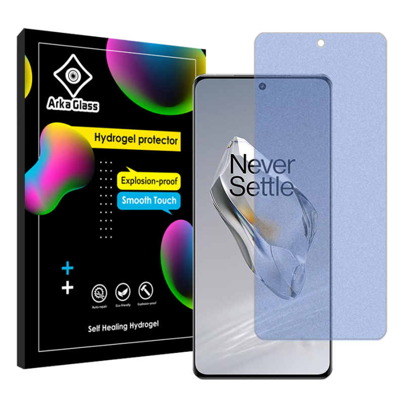 محافظ صفحه نمایش مات آنتی بلو آرکا گلس مدل Tough مناسب برای گوشی موبایل وان پلاس 12  محافظ صفحه نمایش مات آنتی بلو آرکا گلس مدل Tough مناسب برای گوشی موبایل وان پلاس 12