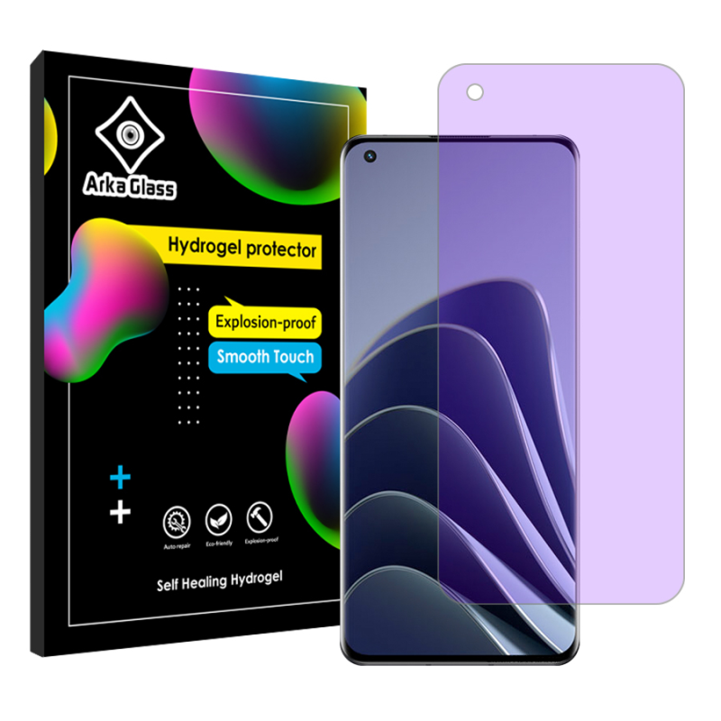 محافظ صفحه نمایش آنتی پرپل آرکا گلس مدل Tough مناسب برای گوشی موبایل وان پلاس 10 Pro  محافظ صفحه نمایش آنتی پرپل آرکا گلس مدل Tough مناسب برای گوشی موبایل وان پلاس 10 Pro
