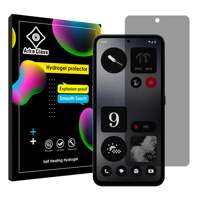 محافظ صفحه نمایش حریم شخصی آرکا گلس مدل Tough مناسب برای گوشی موبایل ناتینگ فون CMF1