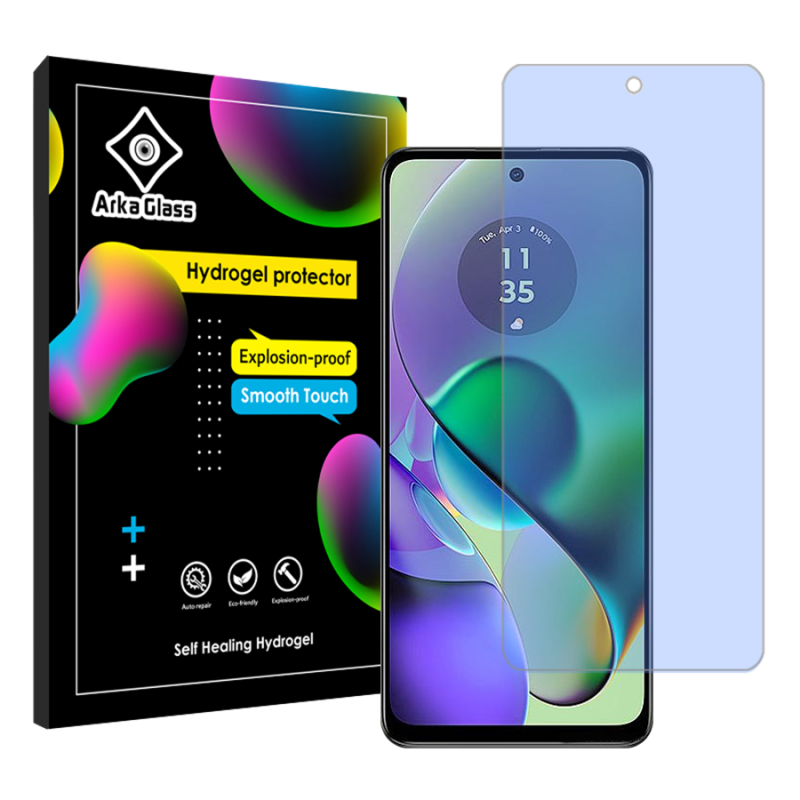 محافظ صفحه نمایش آنتی بلو آرکا گلس مدل Tough مناسب برای گوشی موبایل موتورولا Moto G54 محافظ صفحه نمایش آنتی بلو آرکا گلس مدل Tough مناسب برای گوشی موبایل موتورولا Moto G54