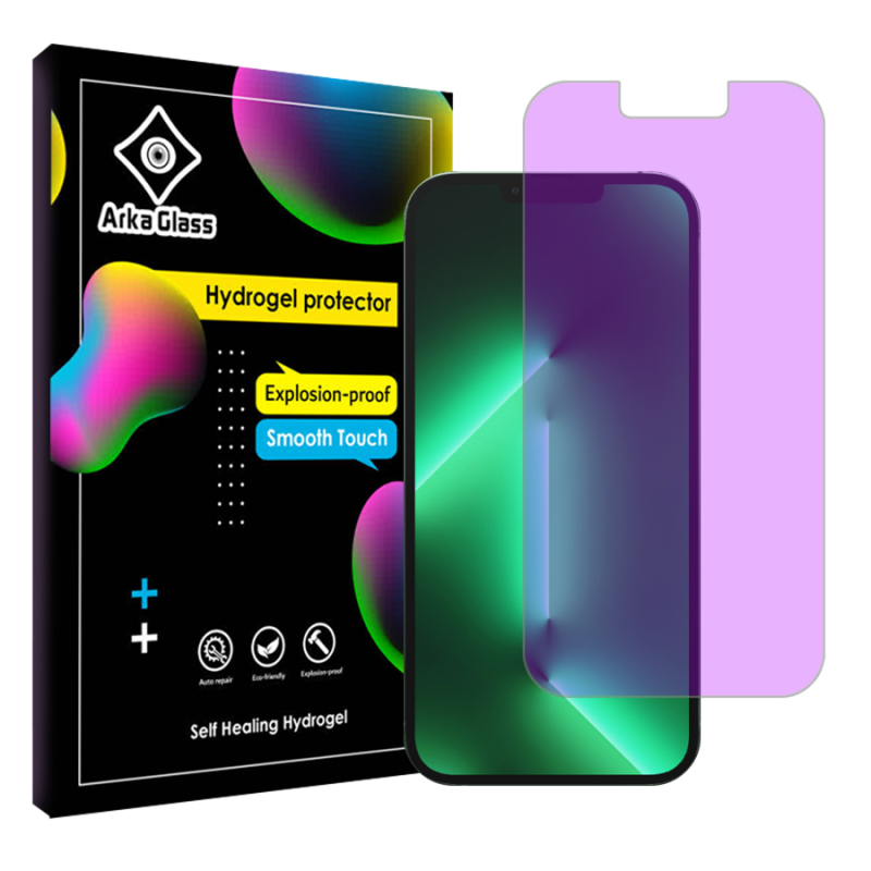 محافظ صفحه نمایش آنتی پرپل آرکا گلس مدل Tough مناسب برای گوشی موبایل اپل iPhone 13 Pro Max محافظ صفحه نمایش آنتی پرپل آرکا گلس مدل Tough مناسب برای گوشی موبایل اپل iPhone 13 Pro Max
