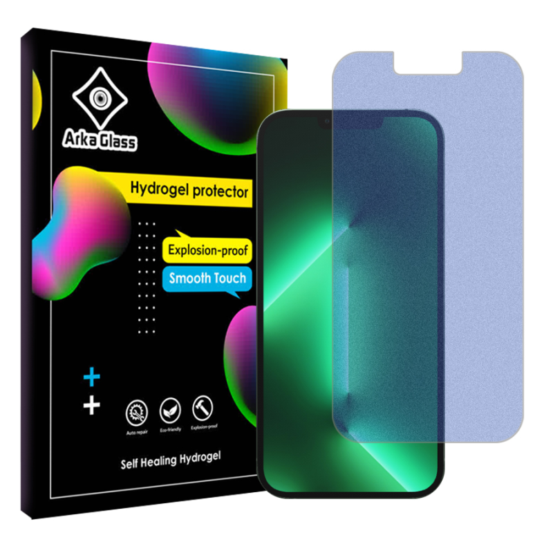محافظ صفحه نمایش مات ضد اشعه آبی آرکا گلس مدل Tough مناسب برای گوشی موبایل اپل iPhone 13 Pro Max محافظ صفحه نمایش مات ضد اشعه آبی آرکا گلس مدل Tough مناسب برای گوشی موبایل اپل iPhone 13 Pro Max