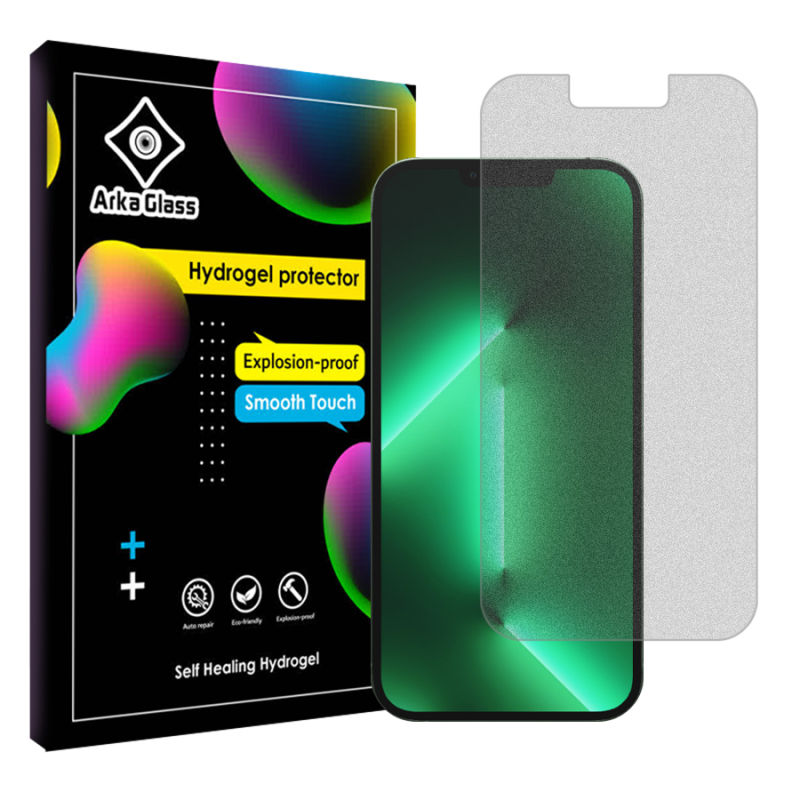 محافظ صفحه نمایش مات آرکا گلس مدل Tough مناسب برای گوشی موبایل اپل iPhone 13 Pro Max محافظ صفحه نمایش مات آرکا گلس مدل Tough مناسب برای گوشی موبایل اپل iPhone 13 Pro Max
