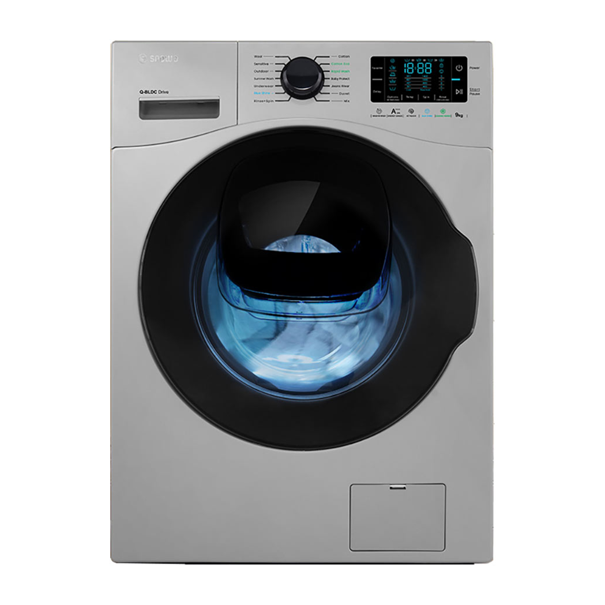 ماشین لباسشویی اسنوا 9 کیلویی مدل SWM-F90S ماشین لباسشویی اسنوا 9 کیلویی مدل SWM-F90S