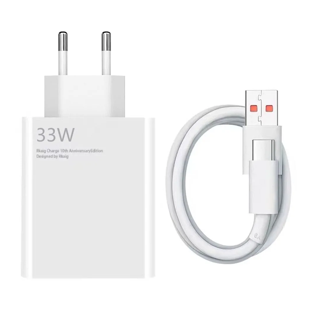 شارژر دیواری شیائومی مدل MDY-11-EZ توان 33 وات همراه با کابل تایپ سی شارژر دیواری شیائومی مدل MDY-11-EZ توان 33 وات همراه با کابل تایپ سی