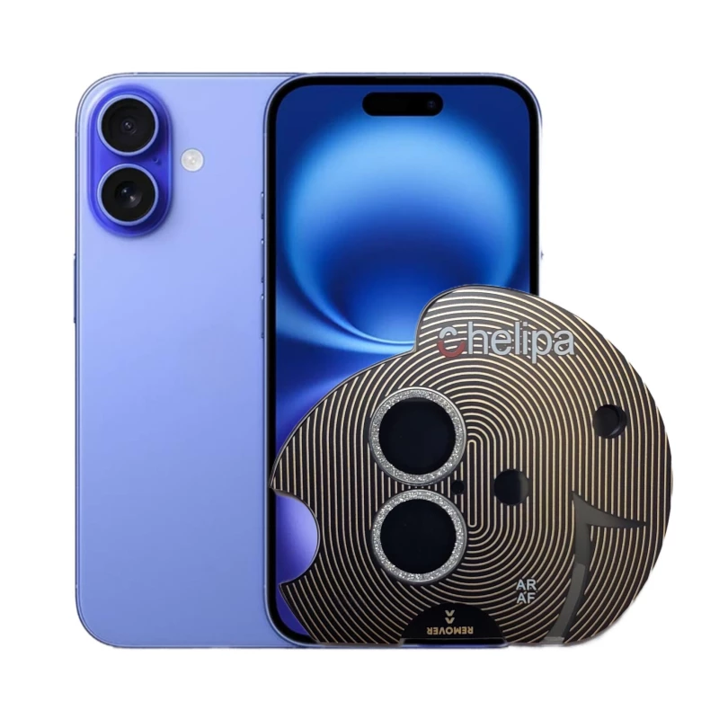 محافظ لنز دوربین گوشی اپل iPhone 16 چلیپا مدل shine-هفت رنگ محافظ لنز دوربین گوشی اپل iPhone 16 چلیپا مدل shine-هفت رنگ