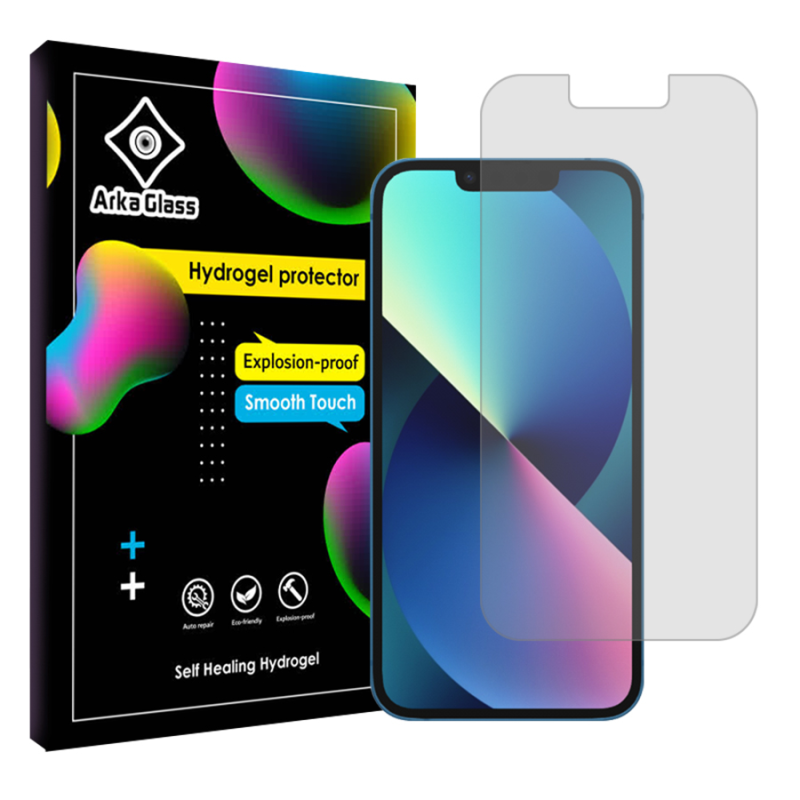محافظ صفحه نمایش شفاف آرکا گلس مدل Tough مناسب برای گوشی موبایل اپل iPhone 13  محافظ صفحه نمایش شفاف آرکا گلس مدل Tough مناسب برای گوشی موبایل اپل iPhone 13