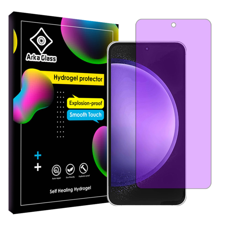 محافظ صفحه نمایش ضد اشعه بنفش آرکا گلس مدل Tough مناسب برای گوشی موبایل سامسونگ Galaxy S23 FE محافظ صفحه نمایش ضد اشعه بنفش آرکا گلس مدل Tough مناسب برای گوشی موبایل سامسونگ Galaxy S23 FE