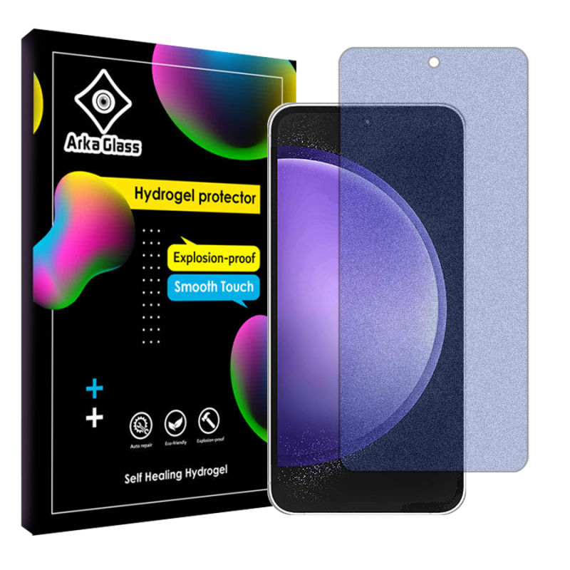 محافظ صفحه نمایش مات ضد اشعه آبی آرکا گلس مدل Tough مناسب برای گوشی موبایل سامسونگ Galaxy S23 FE محافظ صفحه نمایش مات ضد اشعه آبی آرکا گلس مدل Tough مناسب برای گوشی موبایل سامسونگ Galaxy S23 FE