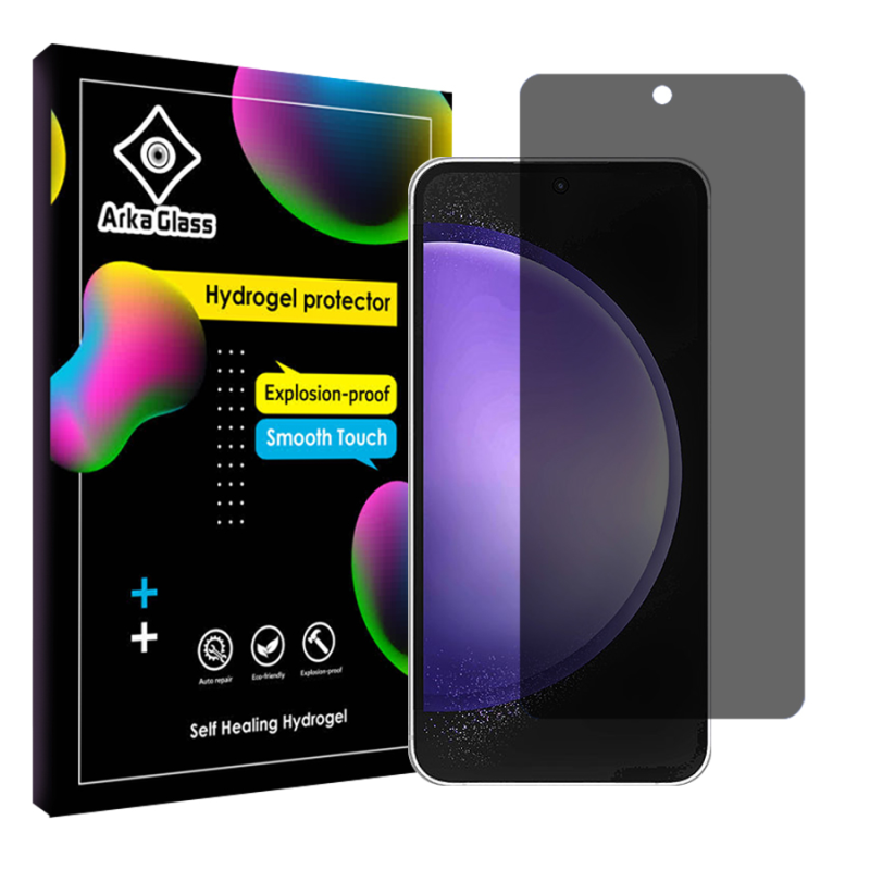 محافظ صفحه نمایش حریم شخصی آرکا گلس مدل Tough مناسب برای گوشی موبایل سامسونگ Galaxy S23 FE محافظ صفحه نمایش حریم شخصی آرکا گلس مدل Tough مناسب برای گوشی موبایل سامسونگ Galaxy S23 FE