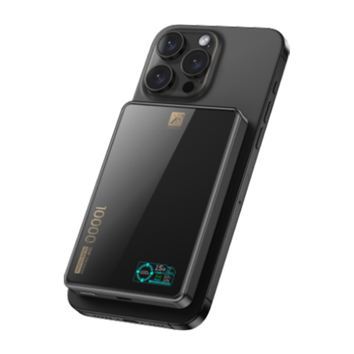 پاوربانک بی سیم کی اف سنیور مدل PW-598 ظرفیت 10000 میلی آمپر ساعت-مشکی پاوربانک بی سیم کی اف سنیور مدل PW-598 ظرفیت 10000 میلی آمپر ساعت-مشکی