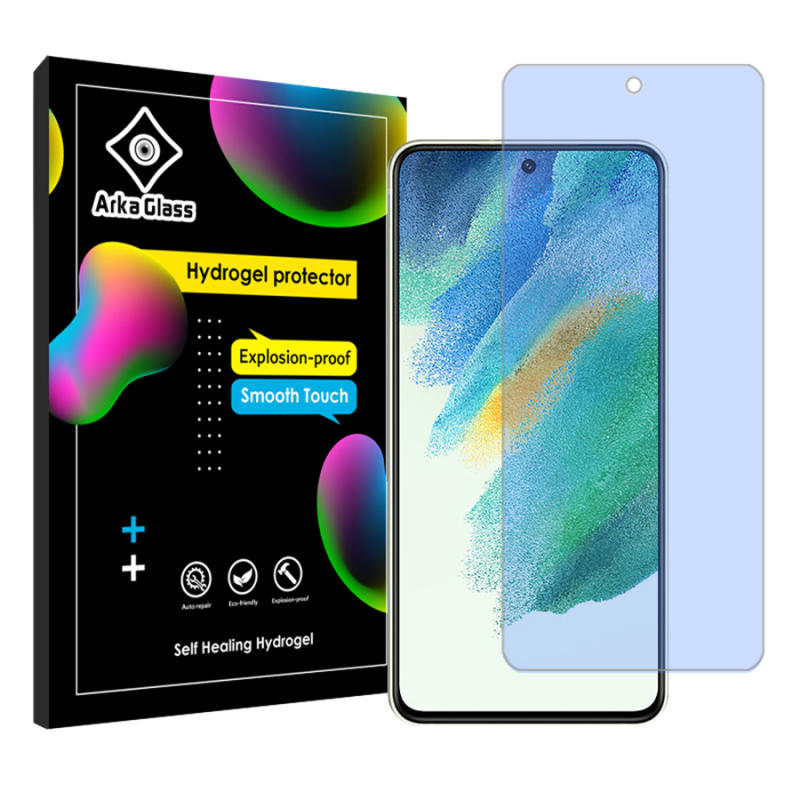 محافظ صفحه نمایش ضد اشعه آبی آرکا گلس مدل Tough مناسب برای گوشی موبایل سامسونگ Galaxy S21 FE 5G محافظ صفحه نمایش ضد اشعه آبی آرکا گلس مدل Tough مناسب برای گوشی موبایل سامسونگ Galaxy S21 FE 5G
