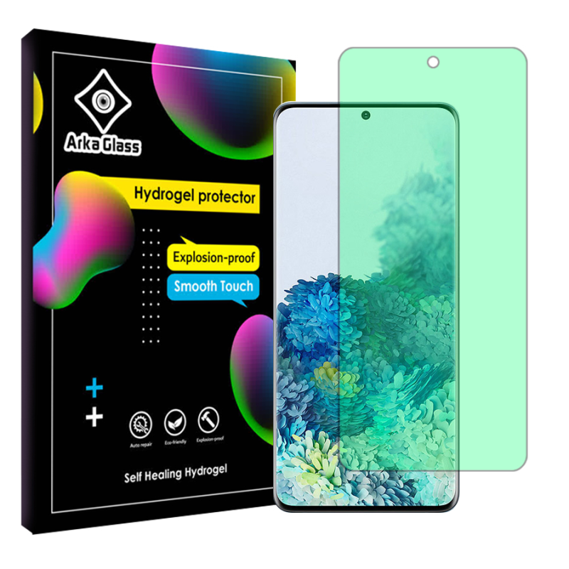 محافظ صفحه نمایش گرین لایت آرکا گلس مدل Tough مناسب برای گوشی موبایل سامسونگ Galaxy S20 Plus محافظ صفحه نمایش گرین لایت آرکا گلس مدل Tough مناسب برای گوشی موبایل سامسونگ Galaxy S20 Plus