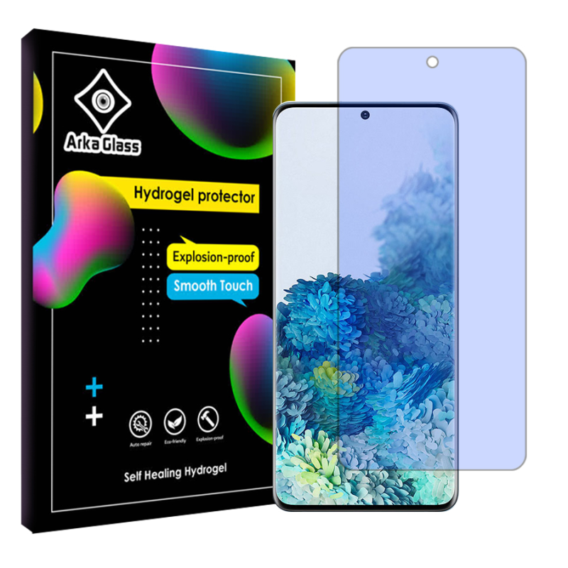 محافظ صفحه نمایش ضد اشعه آبی آرکا گلس مدل Tough مناسب برای گوشی موبایل سامسونگ Galaxy S20 Plus محافظ صفحه نمایش ضد اشعه آبی آرکا گلس مدل Tough مناسب برای گوشی موبایل سامسونگ Galaxy S20 Plus