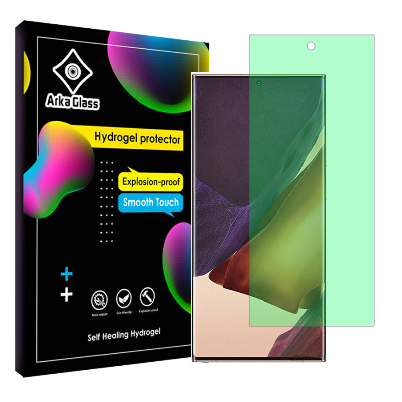 محافظ صفحه نمایش گرین لایت آرکا گلس مدل Tough مناسب برای گوشی موبایل سامسونگ Galaxy Note20 Ultra 5G